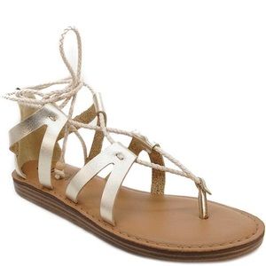 Groove New Sandals Gold Size 8.5